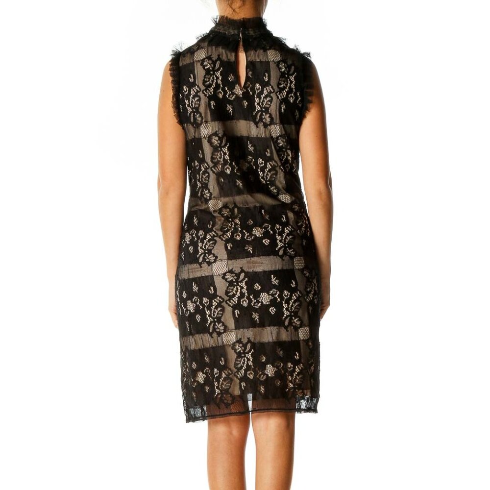 Max Studio Black Lace Chic Dress - Picture 3 of 3
